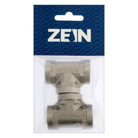 The tee of Zein, 1/2 ", internal thread, stainless steel, packing 2 pcs.-2