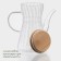 Glass teapot with a bamboo cover Bellatenero “Eco. East ", 800 ml, 18 × 11.5 × 17 cm