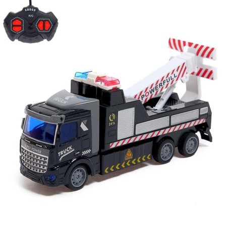 Radio -controlled truck "tow truck", 1:48, works from the battery