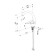 MILARDO MILARDO M05SB0JM05 kitchen mixer, single -leaf, high spout 285 mm, chrome