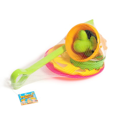 Summer Summer No. 3 “Donut”: bucket, sieve, ring, star, 2 molds, shovel, mix-9