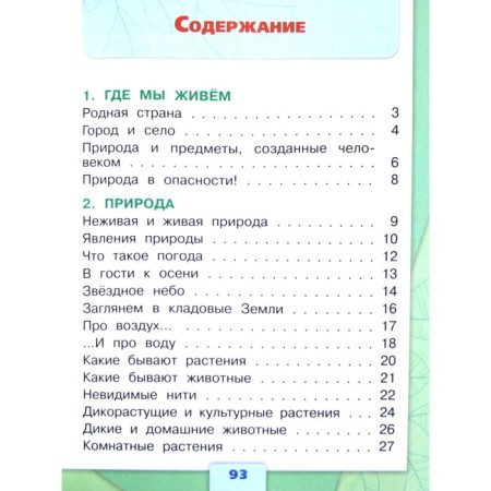 Tests. GEF. The surrounding world, new design, grade 2. Pleshakov A.A.-3