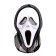 Carnival cloak with a hood "Red Skulls", Atlas + Mask