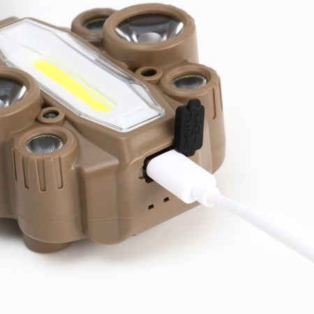 Battery -off Llamp, 13 W, 4000 mAh, 5 V, COB + T6. 7 modes, movement sensor-5