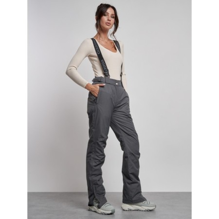 Semi -combinezone ski insulated female winter, size 44, color gray color-22