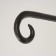 Hook decorative cast iron "curl" 25x4.5x23 cm
