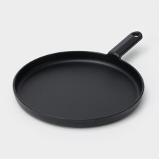 Pan -cast -iron “circle”, d = 24 cm, cast -iron handle