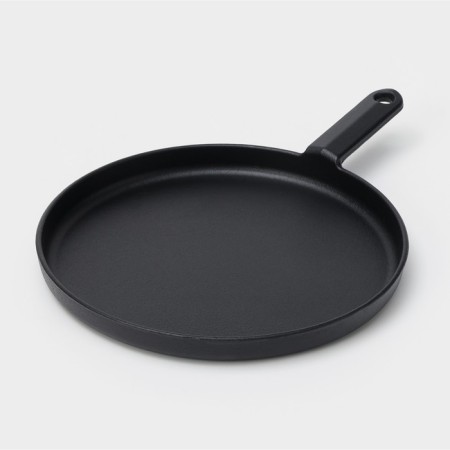 Pan -cast -iron “circle”, d = 24 cm, cast -iron handle