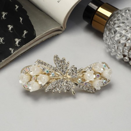 Hair hairpin "Lorelei" butterfly, 9 cm
