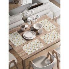 A set of napkins for setting the table 