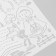 Stencil "Fairytale Country" with lines set of 8 pcs 27x38.3 cm