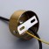 Suspendor "Mojo" GU10 35W gold 6x6x30-130cm