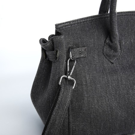 Women's bag from textiles, 30x21x15 cm,-6