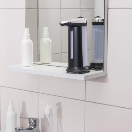A dispenser for antiseptic/liquid soap, sensory, batteries, 400 ml, black color-7