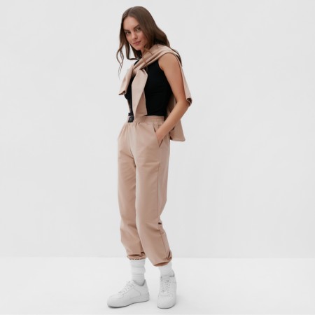 Women's costume (sweatshirt and trousers) Mist, p. 44-46, beige-5