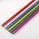 Glue for adhesive pistol "Multi -colored shine" 7mmx18 cm (set 6 pcs)