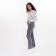 Women's jeans, gray color, size 33 (48-50)