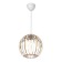 Lamp Bayerlux 4330/1, 1he27 15W, brown/transparent 21x24+60 cm