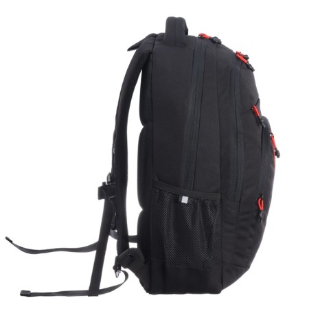 Youth backpack 47 x 32 x 17 cm, Grizzly, ergonomic back, laptop department, black-3