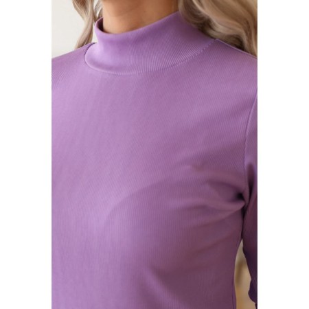 Women's turtleneck, size 48, lilac color-3
