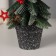 Christmas tree decor "with berries, in a pot" 22x7.5 cm