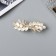 Hair hairpin "Mandy Elit" Vetochka, 8.5 cm, gold
