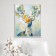 Reproduction of the picture "Multi-colored deer No. 1", 40x50 cm, frame 20-001d
