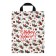 Package "New Year's Style", polyethylene with a loop pen 28 x 35, 50 μm