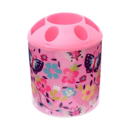 Tables of a desktop children's "butterflies" (stand+2 pencil+ruler+sharpener+eraser+notebook 8 sheets+scissors)-1