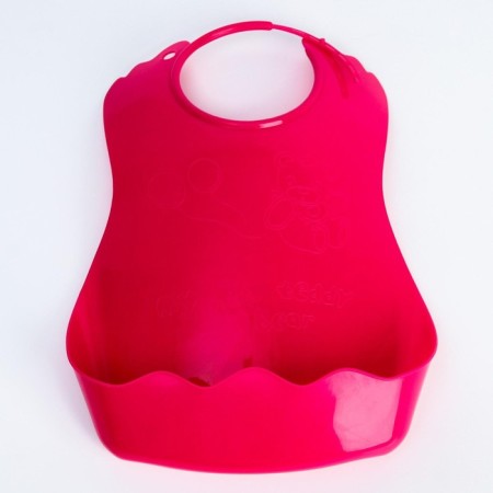Blooper for feeding plastic with pocket, red color