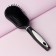 Massage comb, 7 × 24 cm, black/white color
