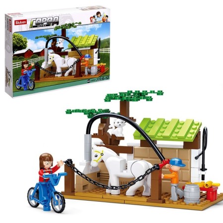 Designer "Stable", 110 parts
