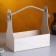 Wooden Kashpo 24 × 11 × 20 cm Stella Mona, Handpack Rope, Natural