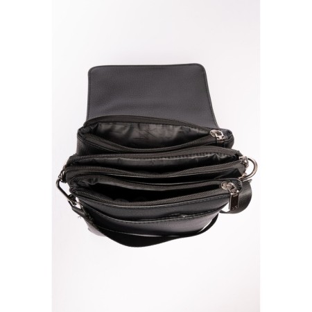 Bag Cross-Body Men, eco-leather de-gosa black, 20x6x24 cm-4