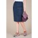 Women's skirt, size 42, blue color