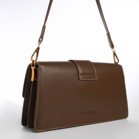 Female bag Textura, average size, khaki color-3
