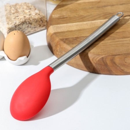 Spoon Garnish shares "Redmond", silicone, 33 cm, red color-2