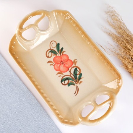 Bread "Painting" Beige 32x18cm