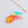 Disciplier from the felt "Fish", 6.4x4.8 cm