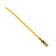 Tip is flat 6 mm, wire 10 cm, packing 100 pcs