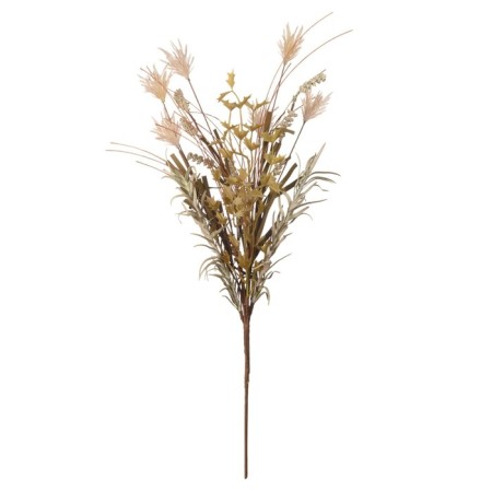 Artificial flower "Bird Highland", height 55 cm, light yellow color
