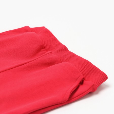 Kit (sweatshirt, trousers) children's minku raspberry color, height 74-80 cm-4