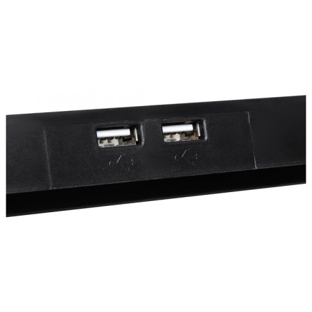 Digma d-ncp170-4 laptop stand 390x280x28mm 2xusb 4x 70/125mmfan 750g black-3