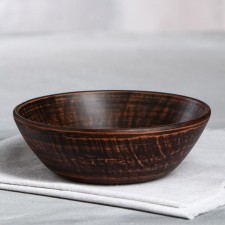 Lira salad bowl, smooth, red clay, 0.5 l