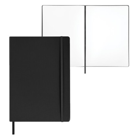Sketchbook 21 x 29.7 mm, 80 sheets, Brauberg Art Classic, 140 g/m2, black cover, 113184