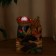 Fountain "Mushrooms on the logs" 12x15x20 cm (with backlight)