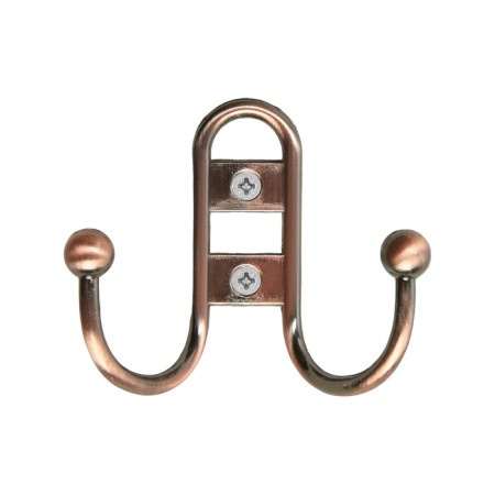 Hook furniture tundra TKD017, two -rod, copper-2