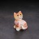 Souvenir "Cat Muska", small, 5 × 7 cm, selenite