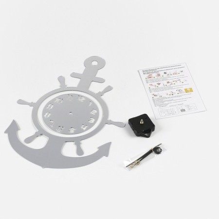 Watching interior watches, 3D "anchor", sticker, large, 45 x 31 cm-1