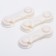 Set of locks for cabinet doors, 3 pcs., White color